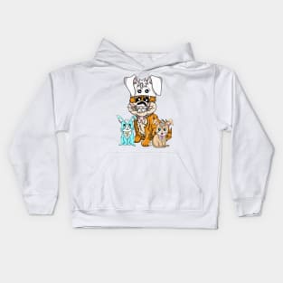 Doggy in Disguise Kids Hoodie